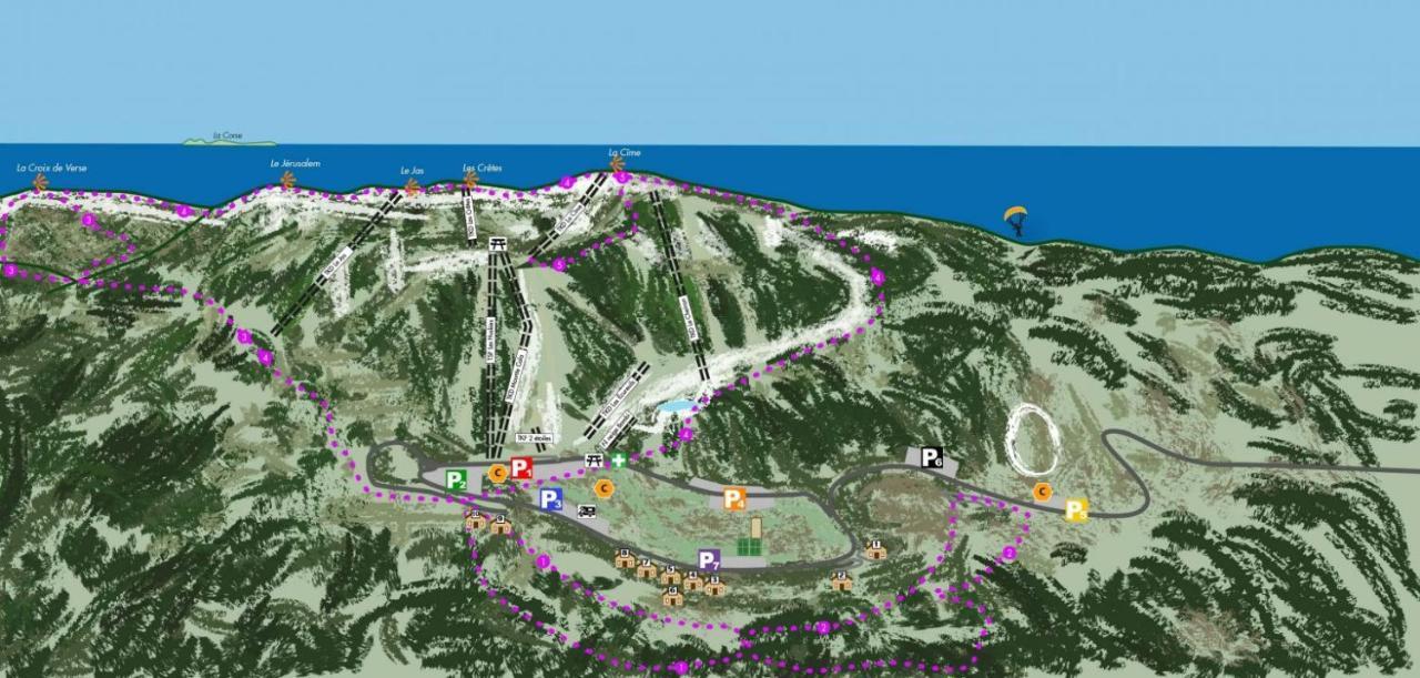 Montagne, Mer Et Verdon Seranon Luaran gambar